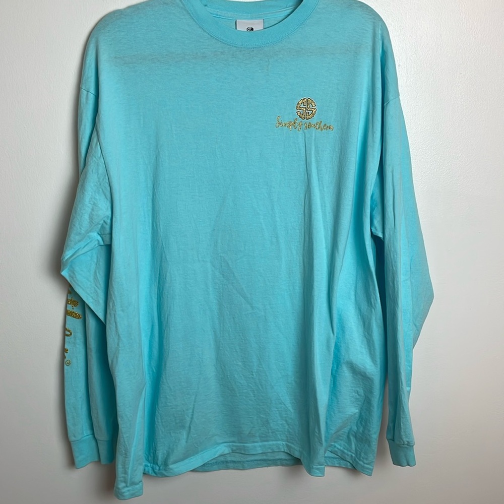 Simply Southern Long Sleeve T-Shirt Color Mint Green Size X-Large